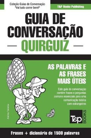 Cover of Guia de Conversacao Portugues-Quirguiz e dicionario conciso 1500 palavras