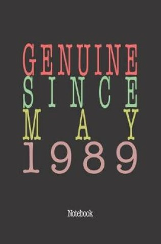 Cover of Genuine Since May 1989