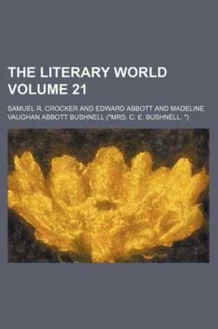 Cover of The Literary World Volume 21