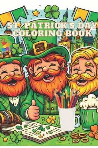 Cover of St. Patrick's Day Coloring Book.