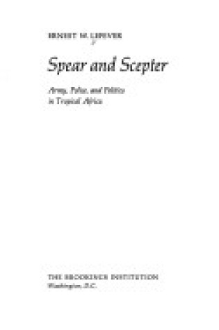 Cover of Spear and Sceptre