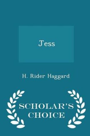 Cover of Jess - Scholar's Choice Edition