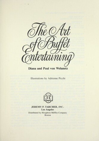 Book cover for Art Buffet Enter P