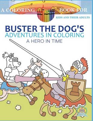 Cover of Buster the Dog's Adventures in Coloring Book