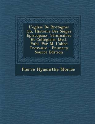 Book cover for L'Eglise de Bretagne