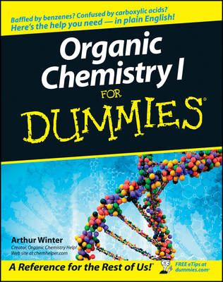 Book cover for Organic Chemistry I For Dummies