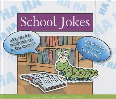 Book cover for School Jokes