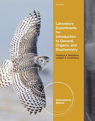 Book cover for Laboratory Experiments for Introduction to General, Organic and Biochemistry, International Edition