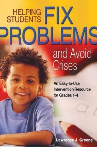 Cover of Helping Students Fix Problems and Avoid Crises