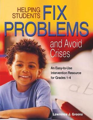 Book cover for Helping Students Fix Problems and Avoid Crises