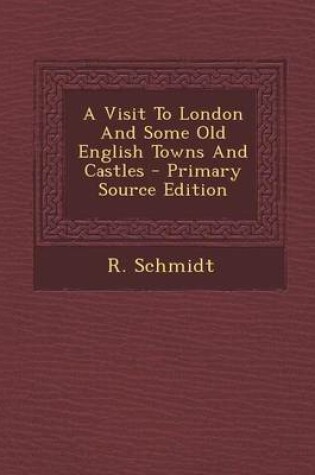 Cover of A Visit to London and Some Old English Towns and Castles - Primary Source Edition