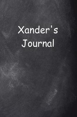 Cover of Xander Personalized Name Journal Custom Name Gift Idea Xander