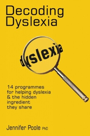 Cover of Decoding Dyslexia