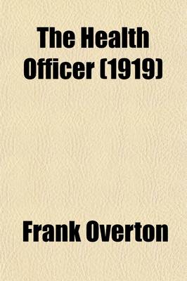 Book cover for The Health Officer