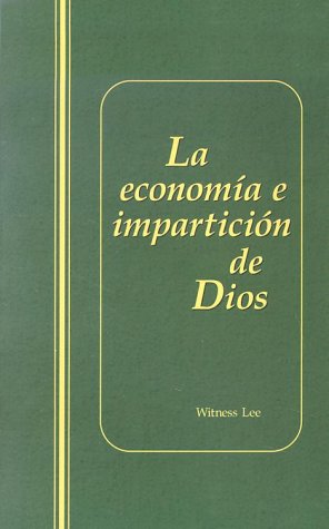 Book cover for La Economia E Imparticion de Dios