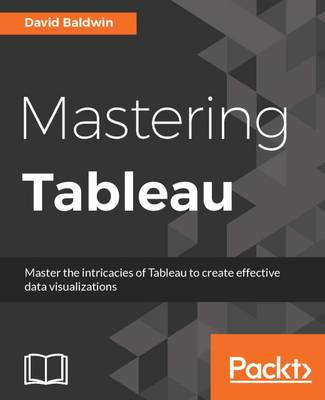 Book cover for Mastering Tableau