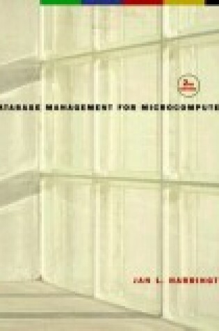 Cover of Relational Data Base Management for Microcomputers
