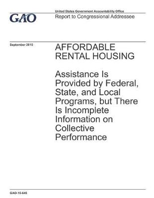 Book cover for Affordable Rental Housing