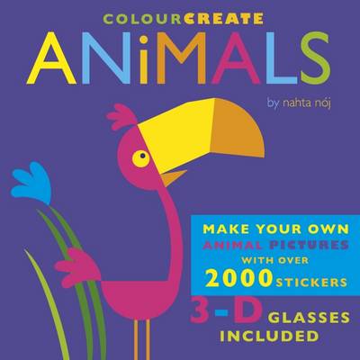 Book cover for Colour Create: Animals