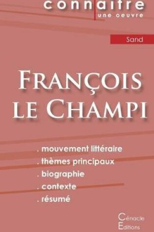 Cover of Fiche de lecture Francois le Champi de George Sand (Analyse litteraire de reference et resume complet)
