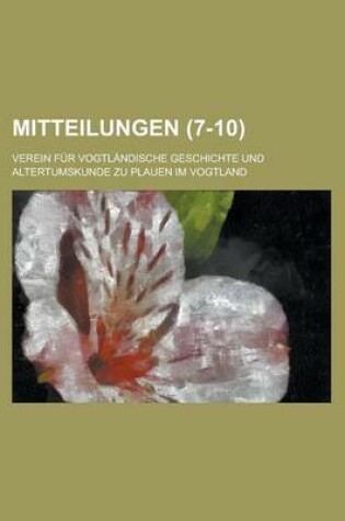 Cover of Mitteilungen (7-10 )