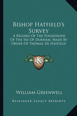 Book cover for Bishop Hatfield's Survey