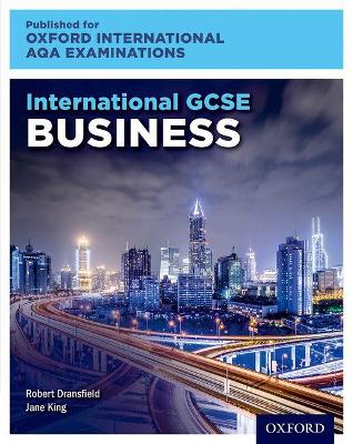 Book cover for OxfordAQA International GCSE Business (9225)