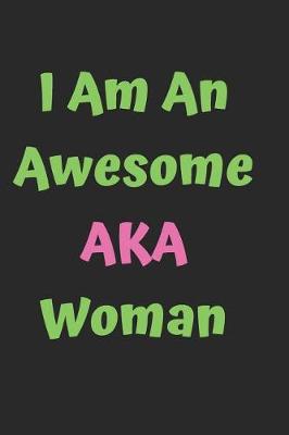 Book cover for I am an awesome aka woman