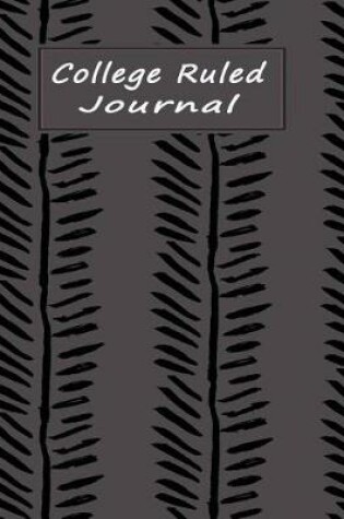 Cover of College Ruled Journal