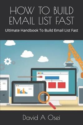 Book cover for How to Build Email List Fast