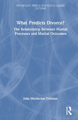 Cover of What Predicts Divorce?