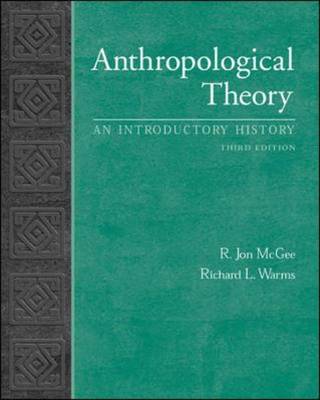 Book cover for Anthropological Theory