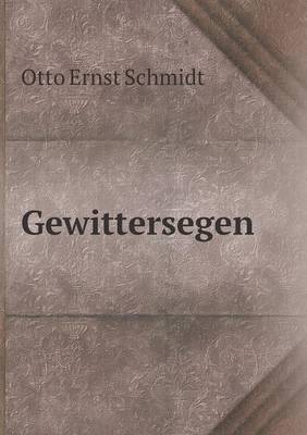 Book cover for Gewittersegen