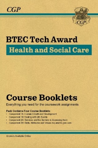 Cover of New BTEC Tech Award in Health & Social Care: Course Booklets Pack (for courses starting in 2022)