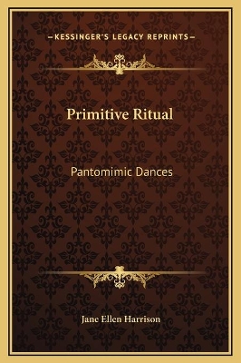 Book cover for Primitive Ritual