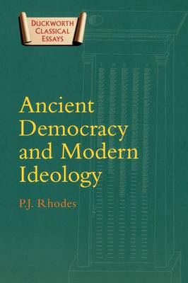 Book cover for Ancient Democracy and Modern Ideology