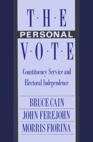 Book cover for The Personal Vote