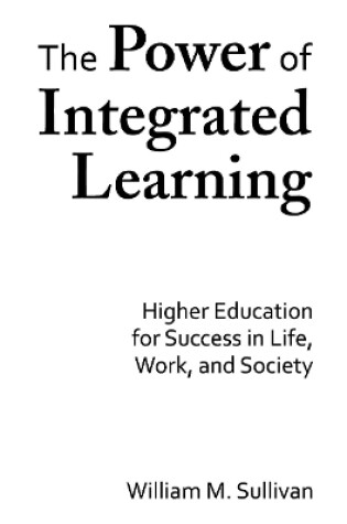 Cover of The Power of Integrated Learning