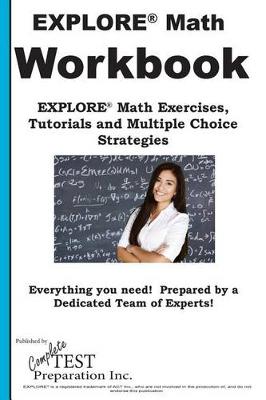 Book cover for EXPLORE Math Workbook