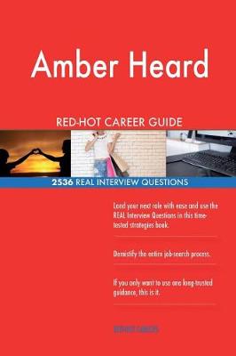 Book cover for Amber Heard RED-HOT Career Guide; 2536 REAL Interview Questions