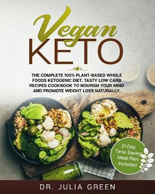 Book cover for Vegan Keto