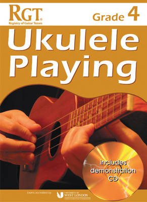 Book cover for RGT Grade Four Ukulele Playing