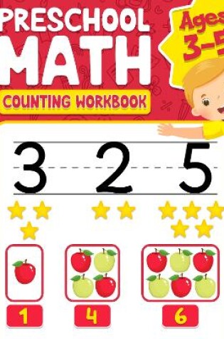 Cover of Preschool Math Counting Workbook for Ages 3-5