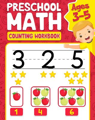 Book cover for Preschool Math Counting Workbook for Ages 3-5