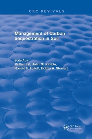 Cover of Management of Carbon Sequestration in Soil