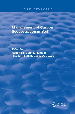 Book cover for Management of Carbon Sequestration in Soil