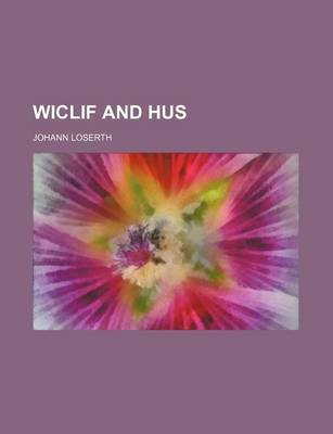 Book cover for Wiclif and Hus