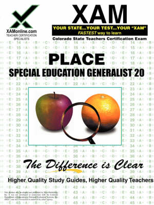 Cover of Place Special Education Generalist 20 Teacher Certification Test Prep Study Guide