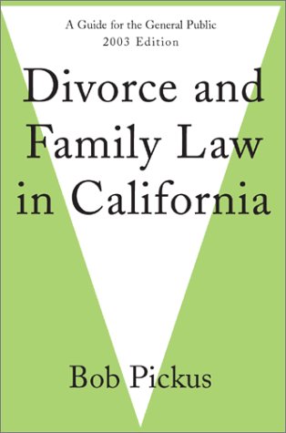 Cover of Divorce and Family Law in California