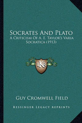 Cover of Socrates and Plato